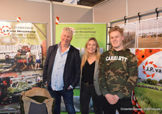 Jan van Nieuwkoop, Catelijn van Nieuwkoop en Jochem van Nieuwkoop (J.P. van Nieuwkoop) zijn trots op het brede dienstenpakket dat ze kunnen aanbieden.